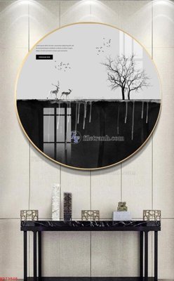 File gốc File bộ tranh treo hiện đại HD73505 (in lụa) cao cấp