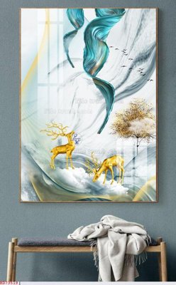 File tranh File bộ tranh treo hiện đại HD73519 (bản gốc) trang trí văn phòng