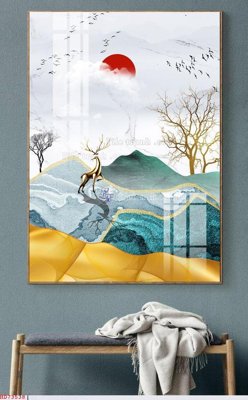 File tranh gốc File bộ tranh treo hiện đại HD73538 (bản quyền) Filetranh.com