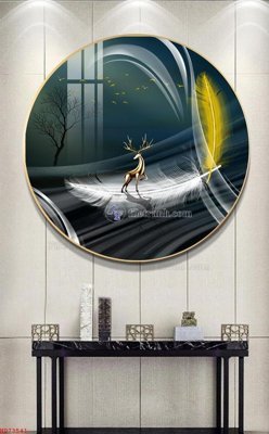 Download file gốc File bộ tranh treo hiện đại HD73541 (in mica) trong suốt