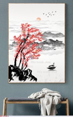 File gốc in ấn File bộ tranh treo hiện đại HD73548 độ phân giải cao