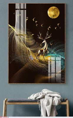 File tranh File bộ tranh treo hiện đại HD73555 (gốc) chủ đề thành phố