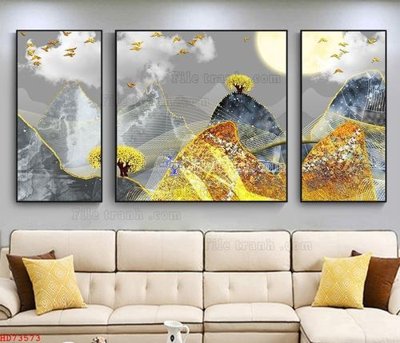 Tải file tranh File bộ tranh treo hiện đại HD73573 (gốc) tại Filetranh.com