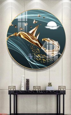 Tải file File bộ tranh treo hiện đại HD73591 (gốc) chủ đề hoa sen