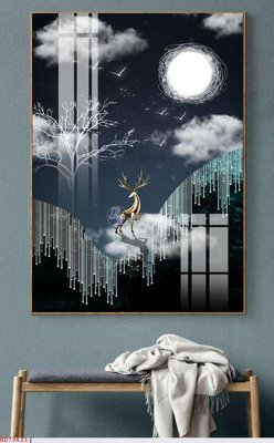 Tải file File bộ tranh treo hiện đại HD73621 (PSD) cho in tranh kính