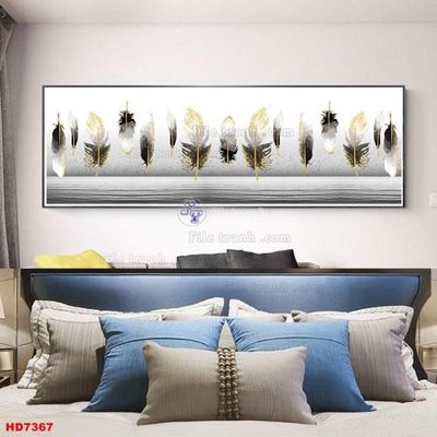 File tranh gốc PSD File tranh bộ hiện đại HD7367 còn nguyên layer