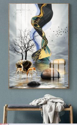 File tranh File bộ tranh treo hiện đại HD73677 (ảnh gốc) sắc nét hoàn hảo