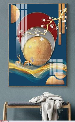 File in trần File bộ tranh treo hiện đại HD73727 (bản gốc) trời sao