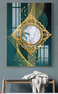 File gốc File bộ tranh treo hiện đại HD73733 (dành cho trang trí nội thất)