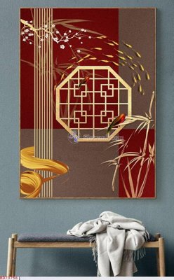 File tranh trang trí File bộ tranh treo hiện đại HD73756 (tải file gốc)