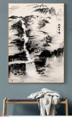 File ảnh File bộ tranh treo hiện đại HD73758 (gốc) in PP, decal