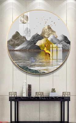 File ảnh File bộ tranh treo hiện đại HD73794 (gốc) in PP, decal