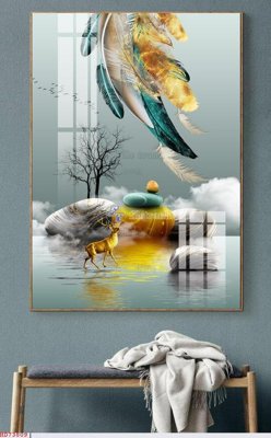 File ảnh gốc File bộ tranh treo hiện đại HD73809 (chuyên in mica)