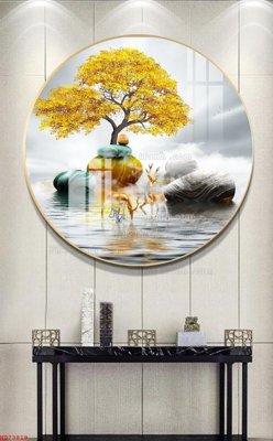 Tải file gốc File bộ tranh treo hiện đại HD73819 (để in lụa)