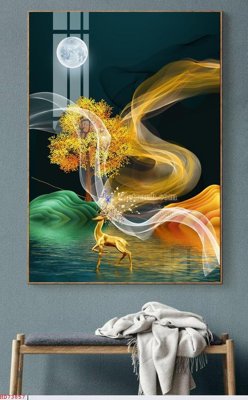 File ảnh File bộ tranh treo hiện đại HD73857 (gốc) in PP, decal