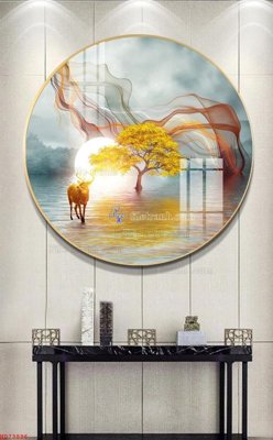 Tải file File bộ tranh treo hiện đại HD73896 (ảnh gốc) file AI/EPS