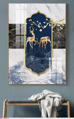 File PSD File bộ tranh treo hiện đại HD73906 (gốc) tách lớp chi tiết