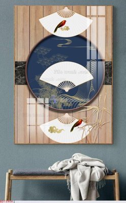 File gốc in mica File bộ tranh treo hiện đại HD73908 chất lượng