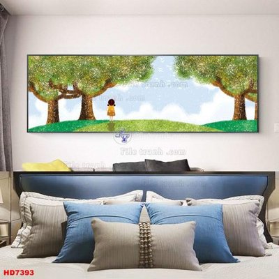 File gốc in ấn File tranh bộ hiện đại HD7393 (sẵn sàng tải về)