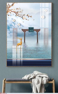 File gốc File bộ tranh treo hiện đại HD73951 (thiết kế) độc quyền