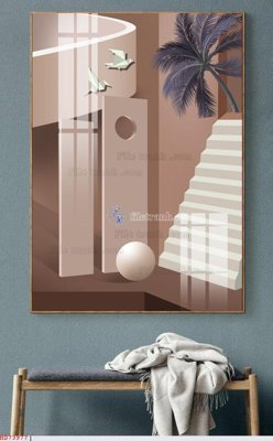 File PSD File bộ tranh treo hiện đại HD73977 (gốc) cho in quảng cáo
