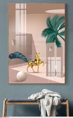 Ảnh mô tả file gốc in mica File bộ tranh treo hiện đại HD73981