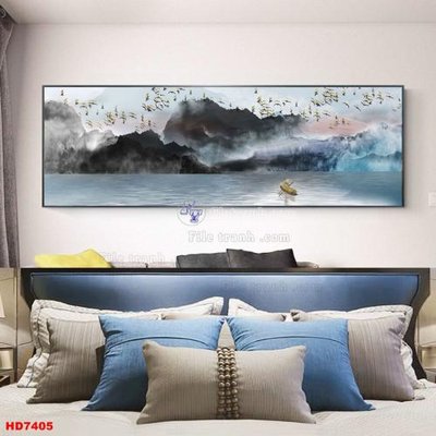 File gốc File tranh bộ hiện đại HD7405 (dành cho quảng cáo)