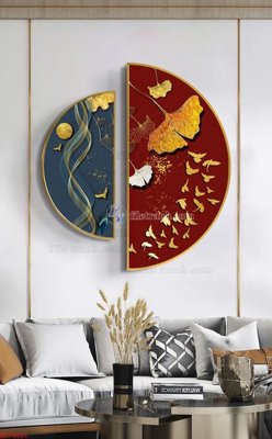 File tranh File bộ tranh treo hiện đại HD74065 (bản gốc) trang trí văn phòng