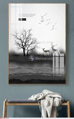 Tải file File bộ tranh treo hiện đại HD74074 (PSD) cho in tranh kính