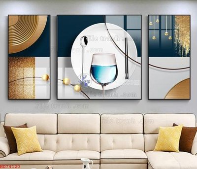 Download file File bộ tranh treo hiện đại HD74120 (chuẩn in) File bộ tranh treo hiện đại HD74120