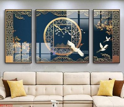 Tải file gốc File bộ tranh treo hiện đại HD74122 (bản PSD) còn layer