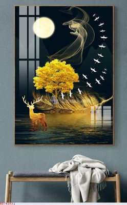 Hình ảnh file gốc File bộ tranh treo hiện đại HD74163 (chất lượng cao)