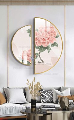 File tranh File bộ tranh treo hiện đại HD74172 (gốc) chủ đề thiên nhiên