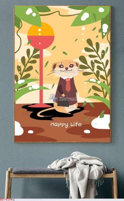 File gốc File bộ tranh treo hiện đại HD74194 (thiết kế) cho in ấn