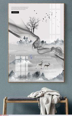 File in lụa File bộ tranh treo hiện đại HD74221 (chất lượng cao) File bộ tranh treo hiện đại HD74221