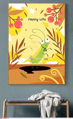 Download file File bộ tranh treo hiện đại HD74260 (gốc) in mica bàn thờ