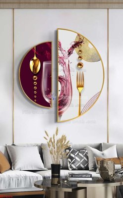 File ảnh File bộ tranh treo hiện đại HD74364 (gốc) in quảng cáo ngoài trời