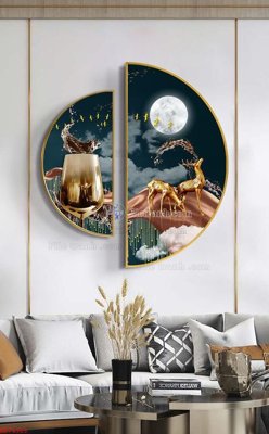 File ảnh File bộ tranh treo hiện đại HD74365 (gốc) in poster