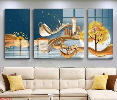 Tệp tin gốc File bộ tranh treo hiện đại HD74383 (chất lượng cao) File bộ tranh treo hiện đại HD74383