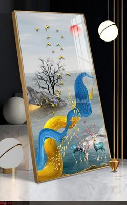 File in ấn chuyên nghiệp File bộ tranh treo hiện đại HD74393 (file gốc)