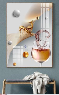 Tải file File bộ tranh treo hiện đại HD74411 (gốc) làm file thiết kế