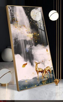 File tranh File bộ tranh treo hiện đại HD74420 (bản gốc) treo tường