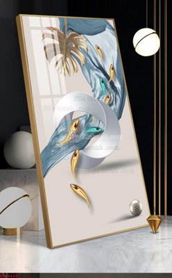 File gốc File bộ tranh treo hiện đại HD74428 (in lụa) cao cấp