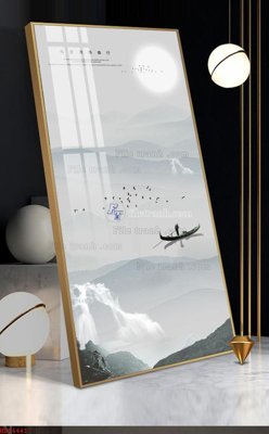 File tranh File bộ tranh treo hiện đại HD74441 (gốc) in vải canvas