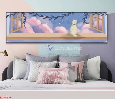 File in lụa File bộ tranh treo hiện đại HD74476 (chất lượng cao) File bộ tranh treo hiện đại HD74476