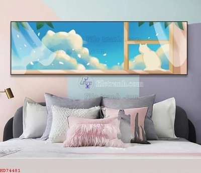 File tranh File bộ tranh treo hiện đại HD74481 (ảnh gốc) chi tiết rõ ràng