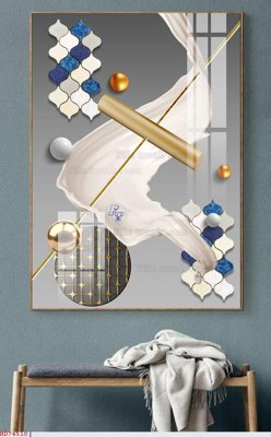 File tranh File bộ tranh treo hiện đại HD74510 (bản gốc) treo phòng ăn