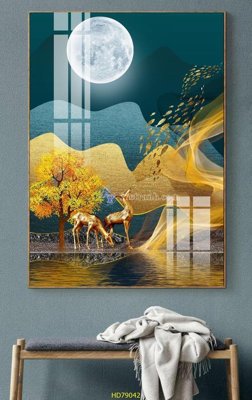 File ảnh File tranh hiện đại treo tường HD79042 (gốc) in backdrop sự kiện