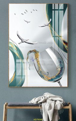 File ảnh File tranh hiện đại treo tường HD79048 (gốc) in quảng cáo ngoài trời