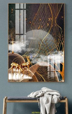 File ảnh File tranh hiện đại treo tường HD79052 (gốc) in standee